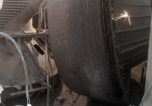 Vertical mill offline surfacin